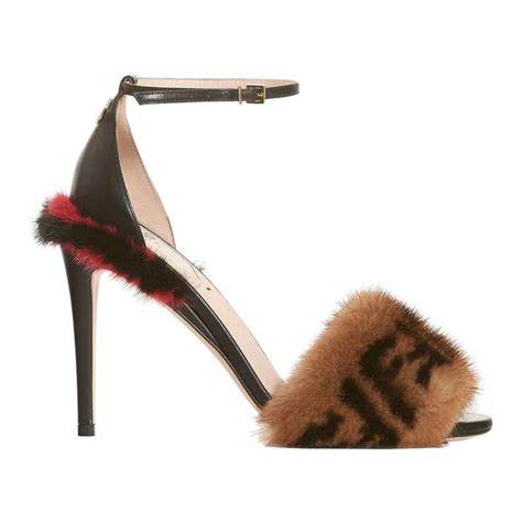 fendi heels sale|Fendi heels with fur.